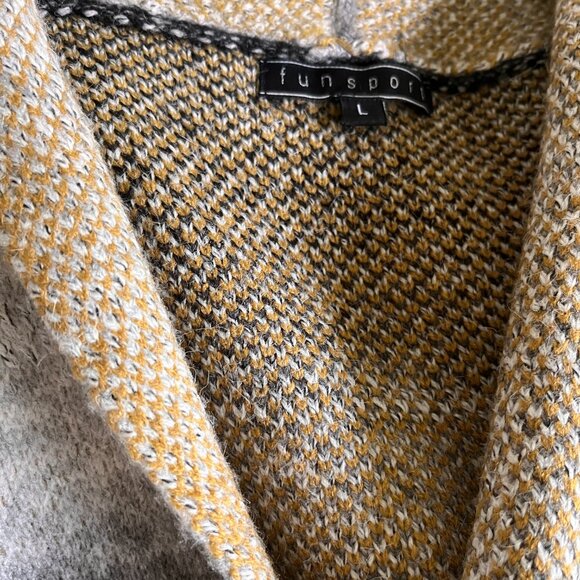 Cozy long cardigan/jacket by Funsport - Picture 4 of 5